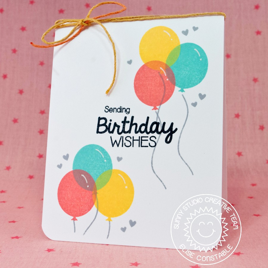 Best ideas about Send A Birthday Card Online
. Save or Pin Sunny Studio Sending Birthday Wishes Balloon Card with Elise Now.