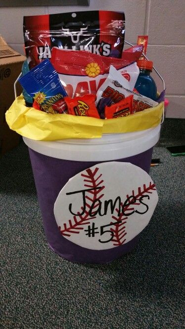 Best ideas about Senior Gift Basket Ideas
. Save or Pin Baseball senior night t My Pins Now.