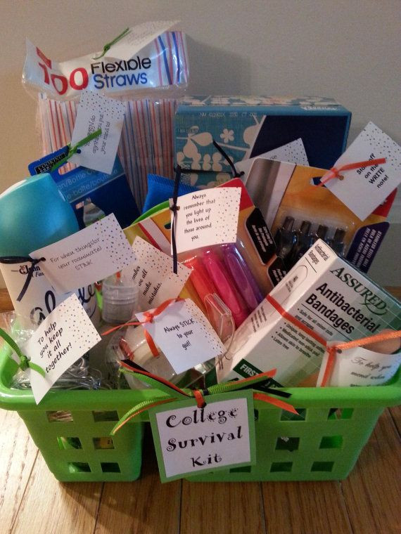 Best ideas about Senior Gift Basket Ideas
. Save or Pin College Survival Caddy by TheRoseBorough on Etsy $28 00 Now.