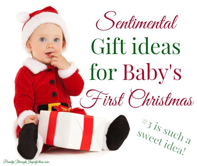 Best ideas about Sentimental Gift Ideas
. Save or Pin Gift Ideas for Baby s First Christmas Beauty Through Now.