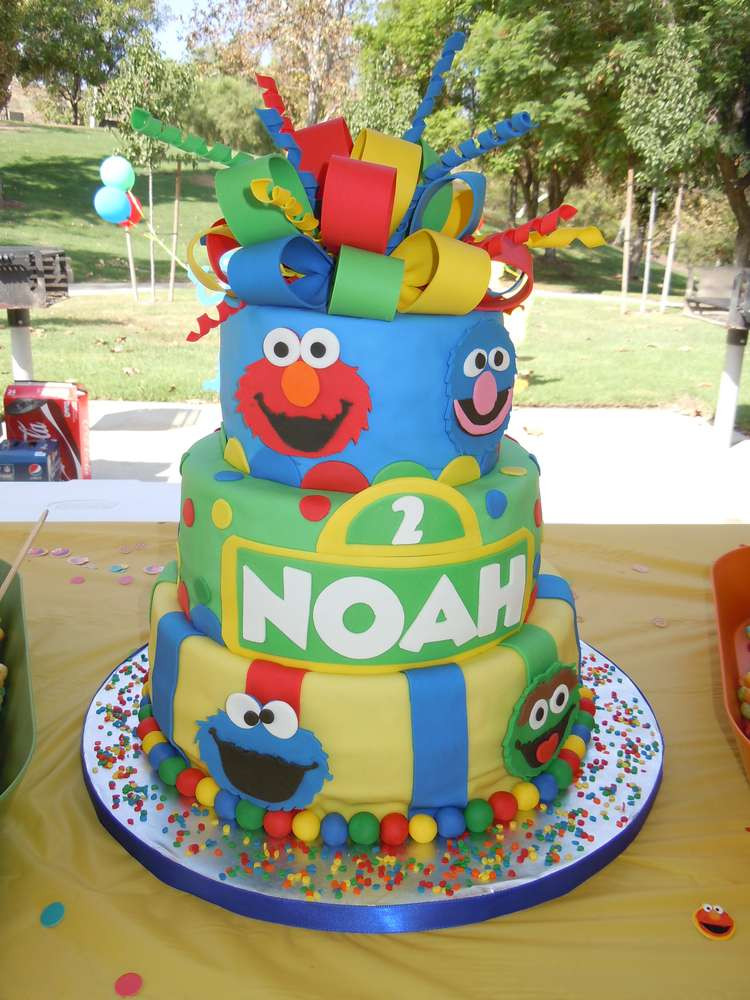 Best ideas about Sesame Street Birthday Cake
. Save or Pin Southern Blue Celebrations Sesame Street Cake Ideas Now.