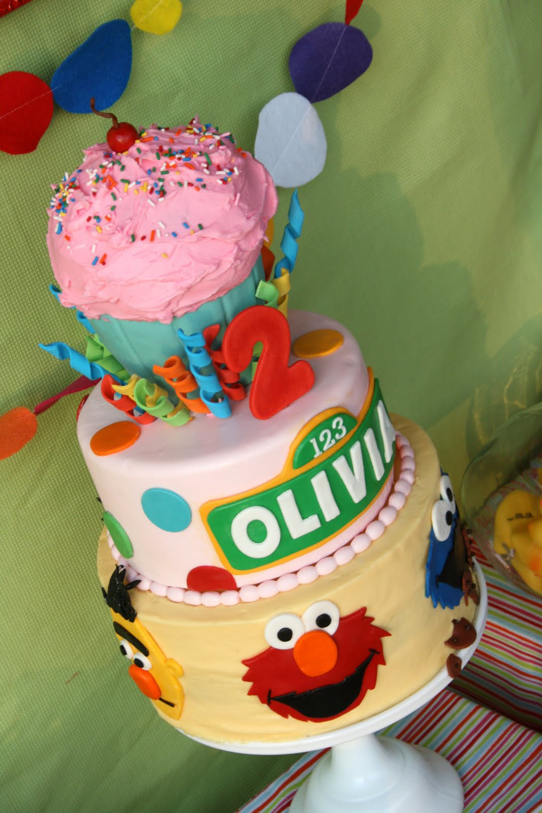Best ideas about Sesame Street Birthday Cake
. Save or Pin And Everything Sweet Olivia s Sesame Street Party Now.