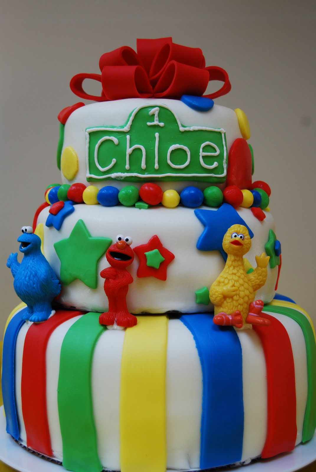 Best ideas about Sesame Street Birthday Cake
. Save or Pin Mary Cakes Chloe s First Birthday Party Now.