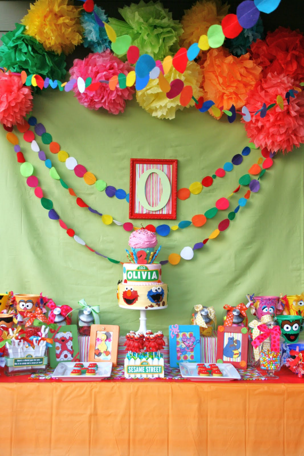 Best ideas about Sesame Street Birthday Decorations
. Save or Pin And Everything Sweet Olivia s Sesame Street Party Now.