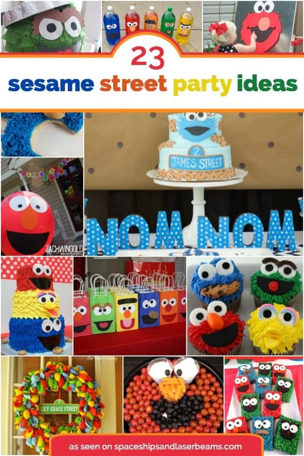 Best ideas about Sesame Street Birthday Decorations
. Save or Pin 23 Sensational Sesame Street Party Ideas Spaceships and Now.