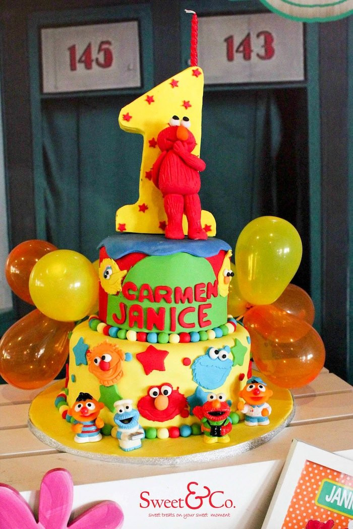 Best ideas about Sesame Street Birthday Decorations
. Save or Pin Kara s Party Ideas Sesame Street Themed First Birthday Party Now.