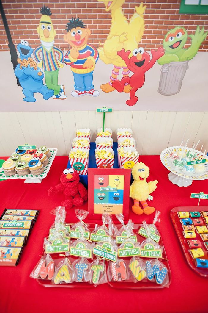 Best ideas about Sesame Street Birthday Party Ideas
. Save or Pin Kara s Party Ideas Sesame Street themed 1st birthday party Now.
