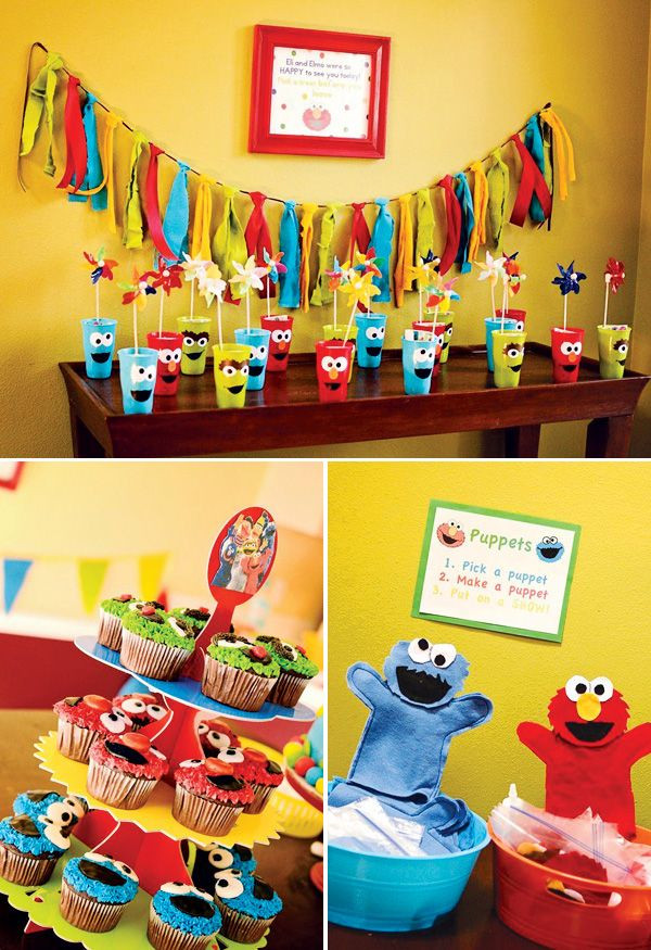Best ideas about Sesame Street Birthday Party Ideas
. Save or Pin Colorful DIY Sesame Street Birthday Party Now.