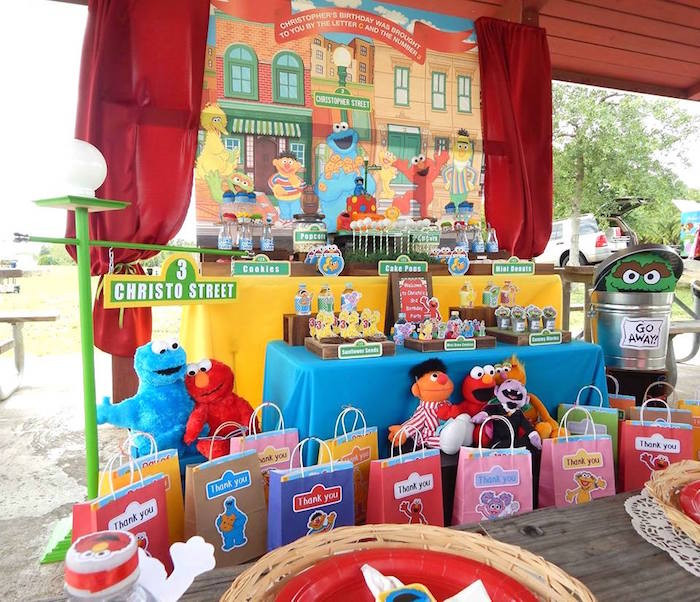 Best ideas about Sesame Street Birthday Party Ideas
. Save or Pin Kara s Party Ideas Rustic Whimsical Sesame Street Birthday Now.