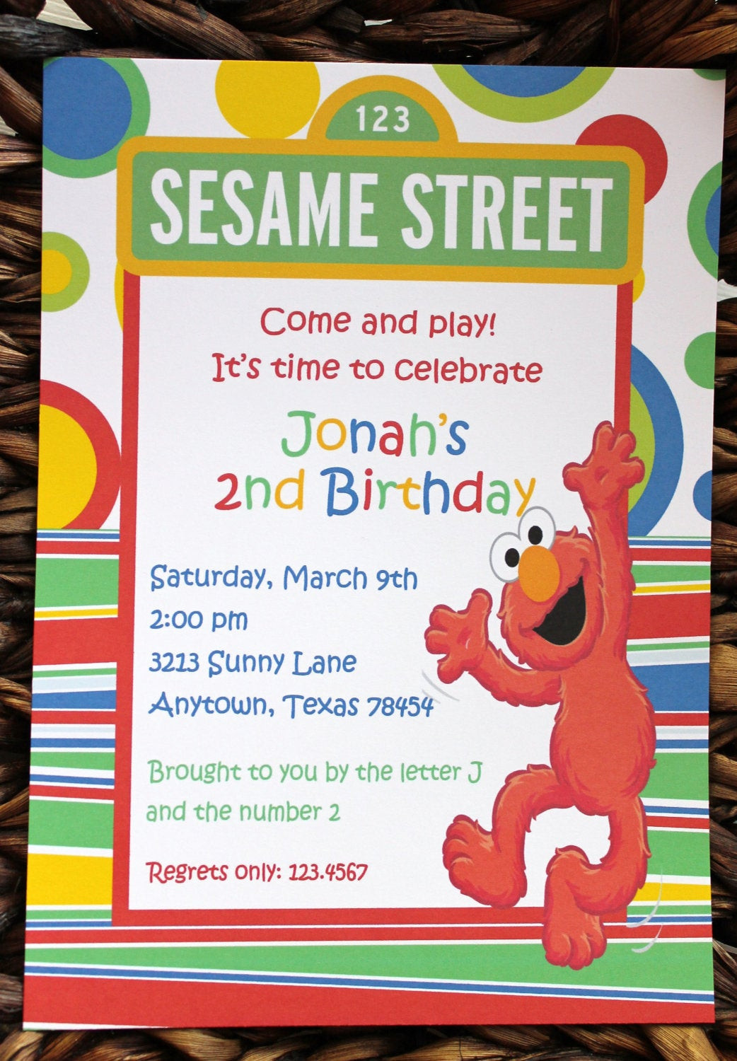 Best ideas about Sesame Street Birthday Party Invitations
. Save or Pin Sesame St Birthday Invitations 1 00 each with by Now.