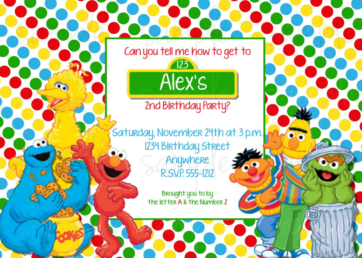 Best ideas about Sesame Street Birthday Party Invitations
. Save or Pin Sesame Street Birthday Invitation Now.