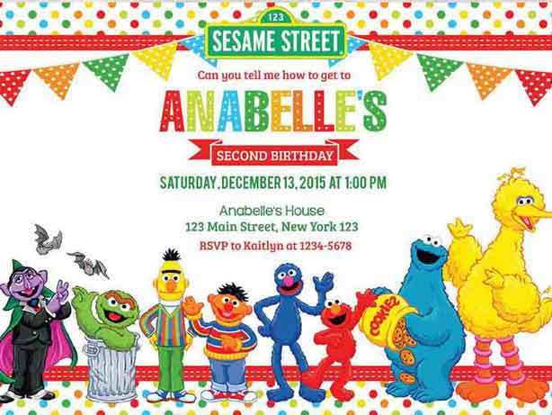 Best ideas about Sesame Street Birthday Party Invitations
. Save or Pin 100 Sesame Street Birthday Party Ideas—by a Professional Now.