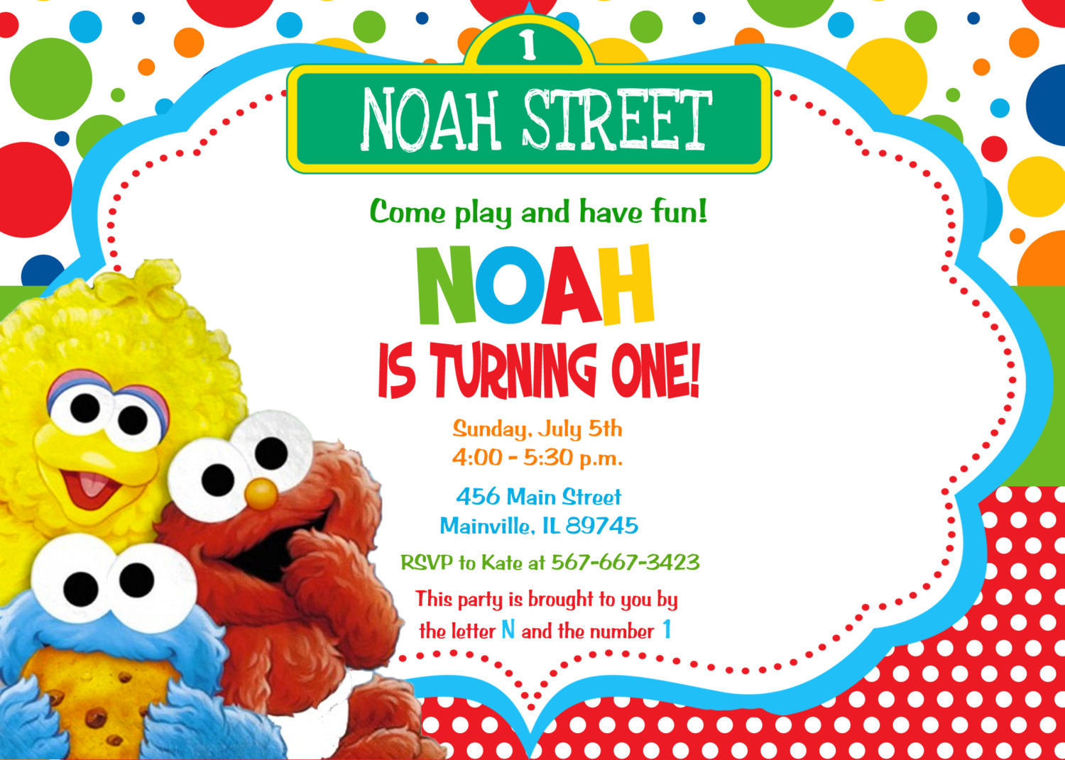 Best ideas about Sesame Street Birthday Party Invitations
. Save or Pin Baby Elmo Sesame Street First Birthday Invitation Digital Now.