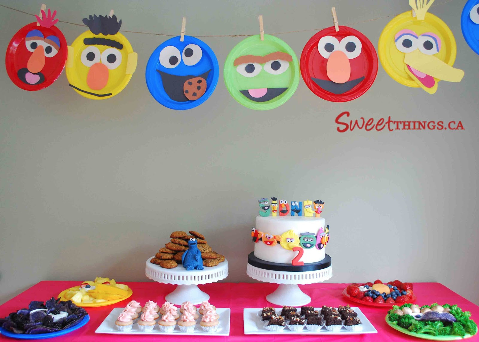 Best ideas about Sesame Street Birthday Party
. Save or Pin SweetThings Sesame Street Sweet Table Now.