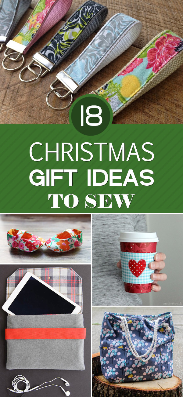 Best ideas about Sewing Christmas Gift Ideas
. Save or Pin 18 Christmas Gift Ideas To Sew Now.
