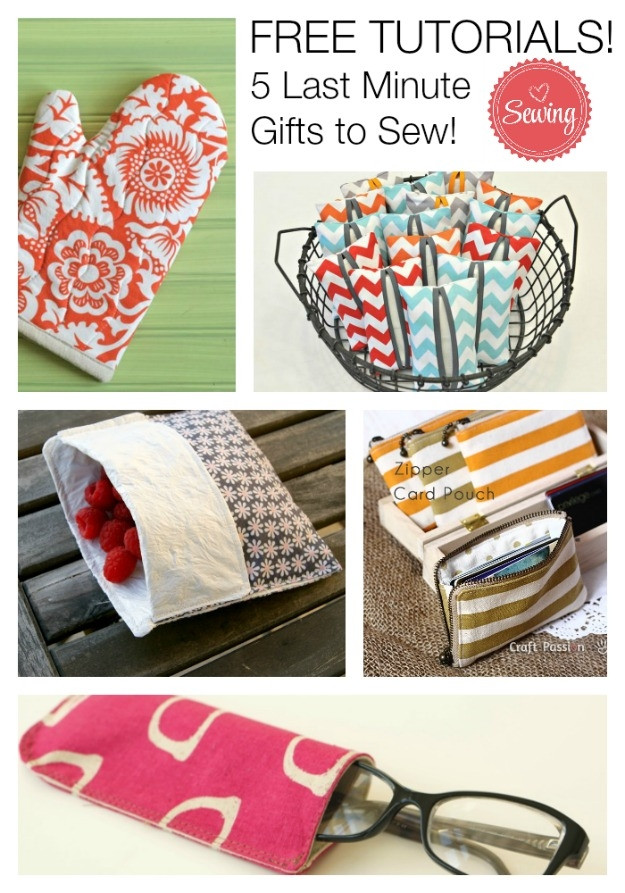 Best ideas about Sewing Gift Ideas
. Save or Pin 5 Last Minute Little Gift Ideas to Sew Now.
