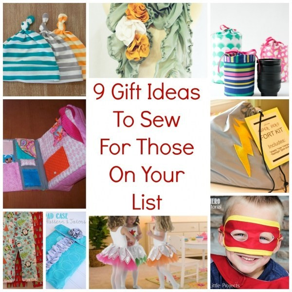 Best ideas about Sewing Gift Ideas
. Save or Pin 9 Gift Ideas To Sew For Those Your List – Sewing Now.