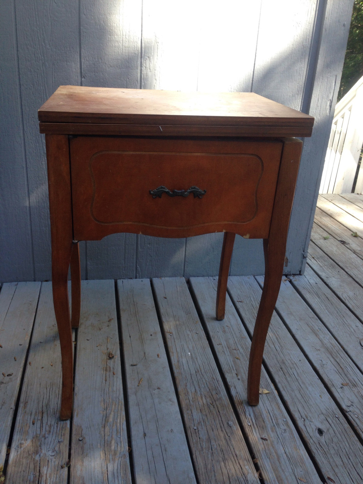 Best ideas about Sewing Table DIY
. Save or Pin DIY refinished sewing table – momchata s Blog Now.