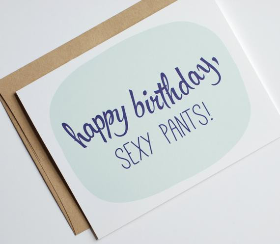 Best ideas about Sexy Birthday Card
. Save or Pin Funny Birthday Card y Birthday Card Happy by RowHouse14 Now.