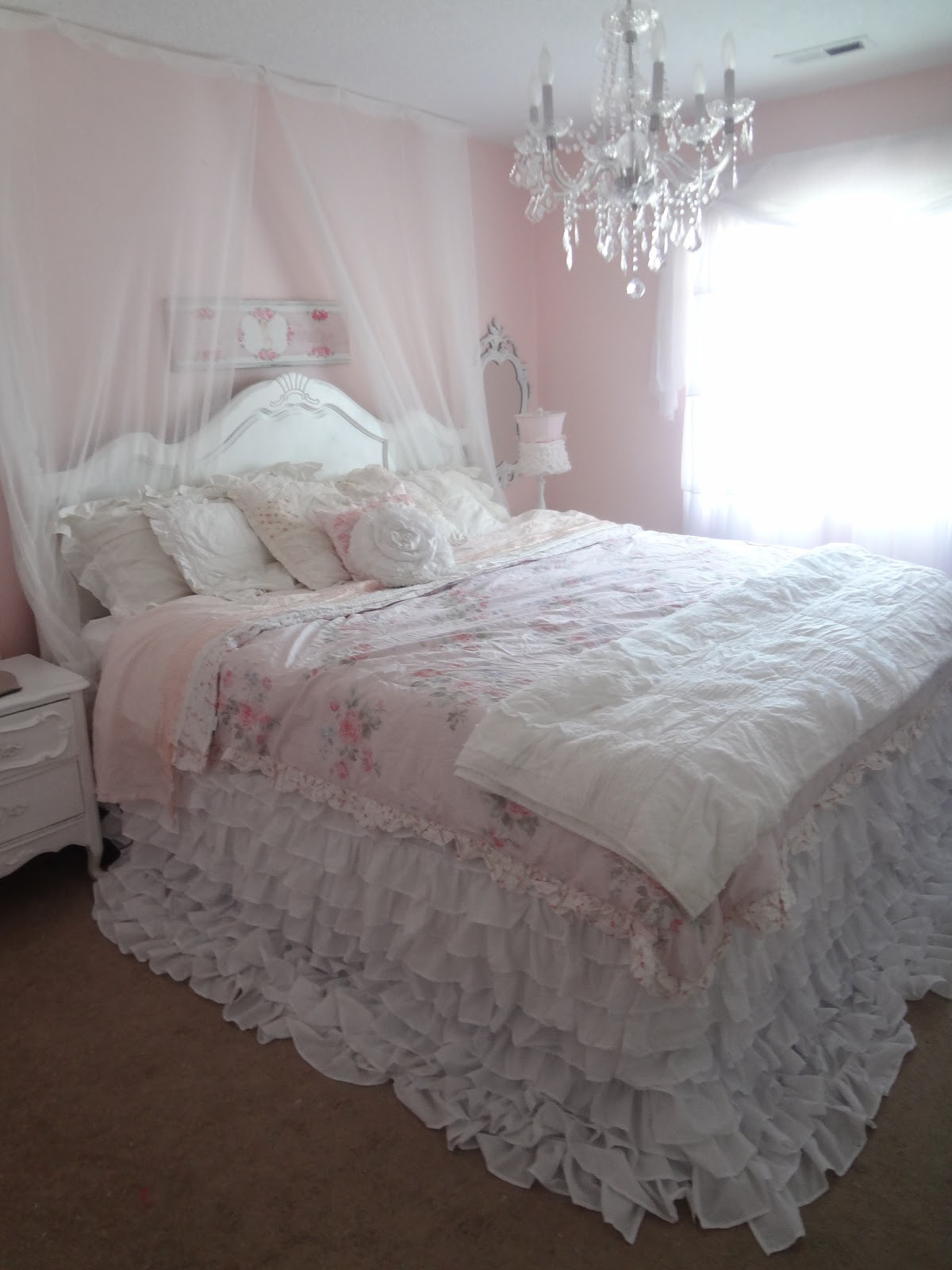 Best ideas about Shabby Chic Bed
. Save or Pin Not So Shabby Shabby Chic My new ruffly bedding Now.