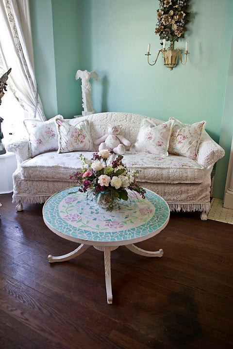 Best ideas about Shabby Chic Couch Cover
. Save or Pin shabby chic sofa couch slipcover ed by VintageChicFurniture Now.