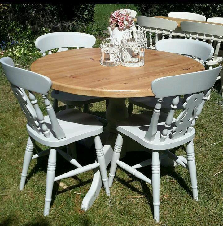 Best ideas about Shabby Chic Dining Table
. Save or Pin Top 50 Shabby Chic Round Dining Table and Chairs Home Now.