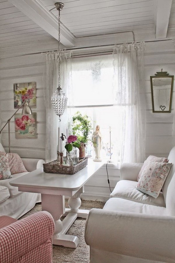 Best ideas about Shabby Chic Living Room
. Save or Pin 25 Charming Shabby Chic Living Room Decoration Ideas Now.