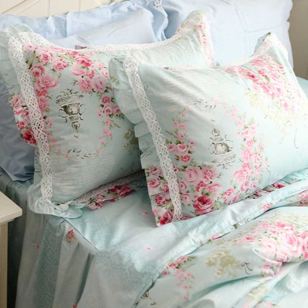 Best ideas about Shabby Chic Sheets
. Save or Pin blue rose bedding set Now.