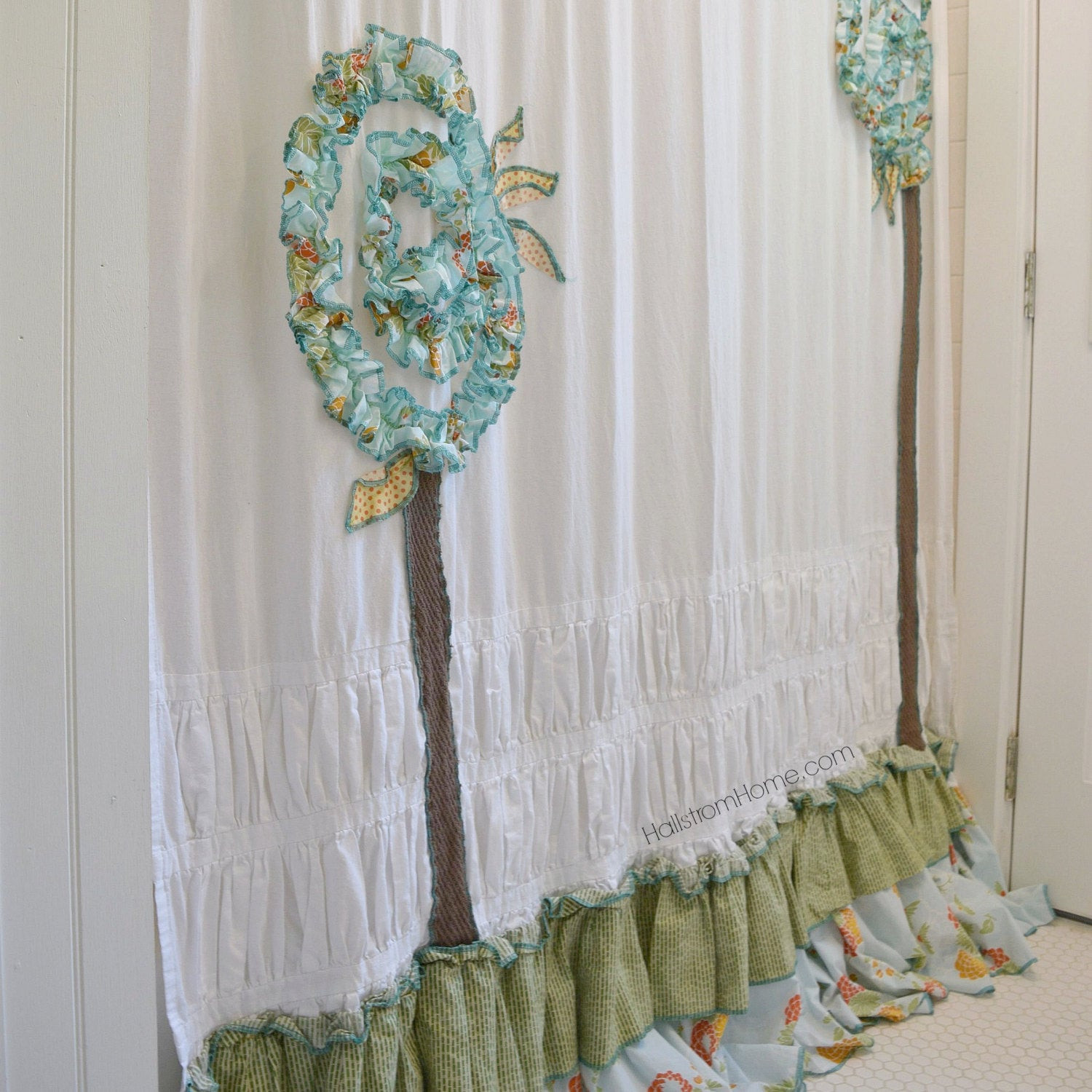 Best ideas about Shabby Chic Shower Curtain
. Save or Pin Shabby Chic Shower Curtain Bathroom Curtain Extra Long Shower Now.