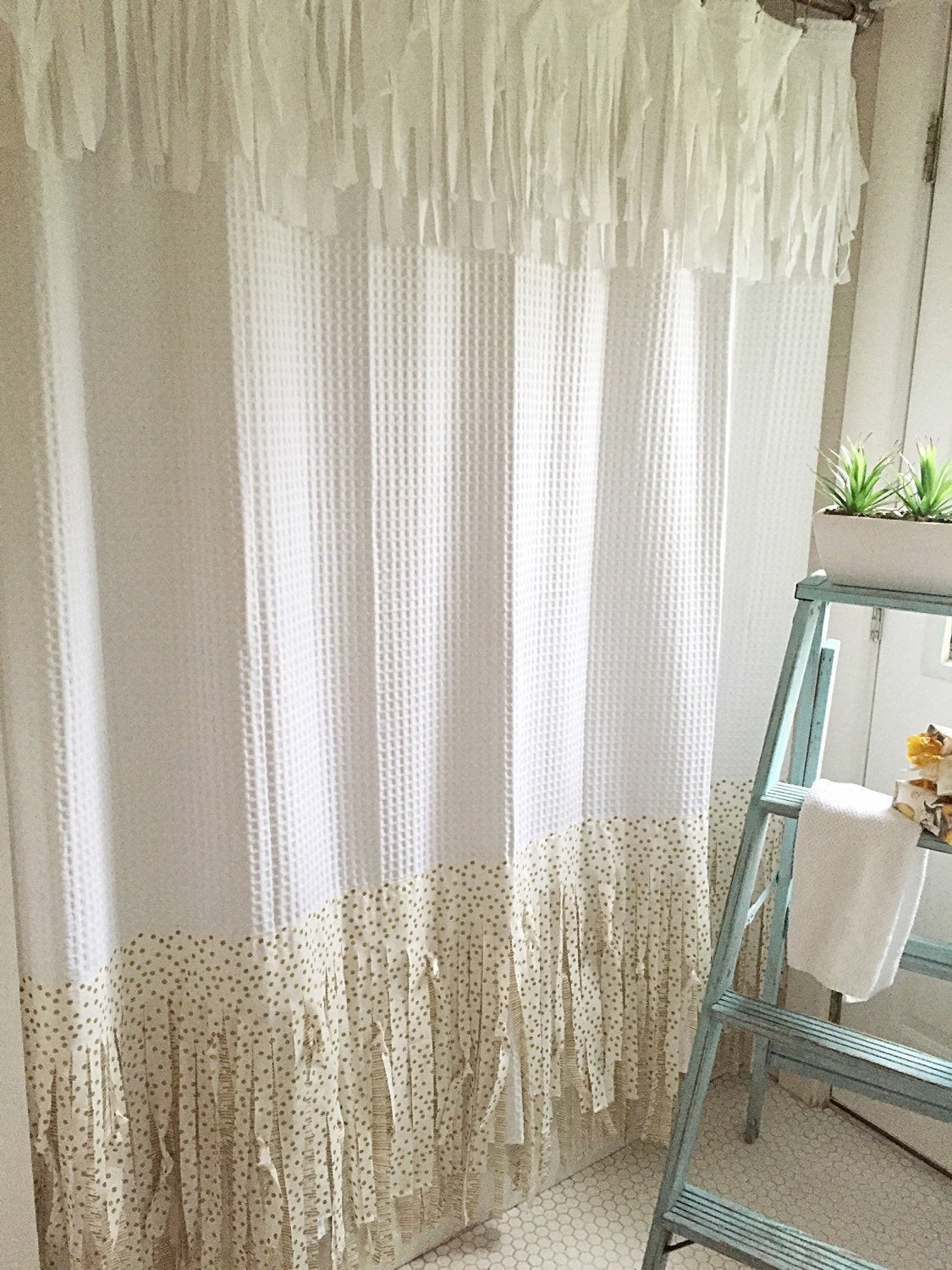 Best ideas about Shabby Chic Shower Curtain
. Save or Pin Fringe Shower Curtain Shabby Chic Shower Curtain Bohemian Now.
