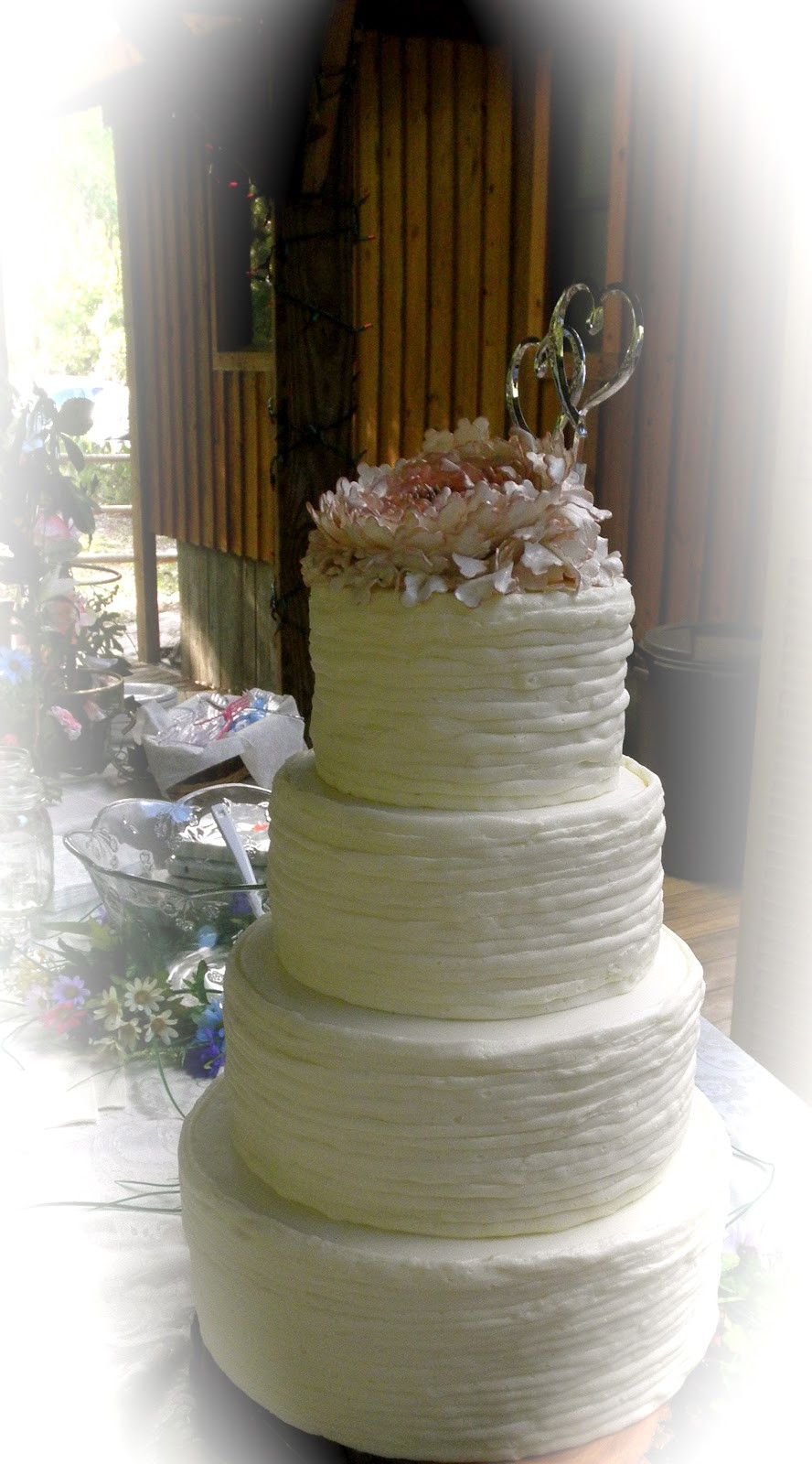 Best ideas about Shabby Chic Wedding Cake
. Save or Pin Sweet T s Cake Design Shabby Chic Peony Rustic Wedding Cake Now.