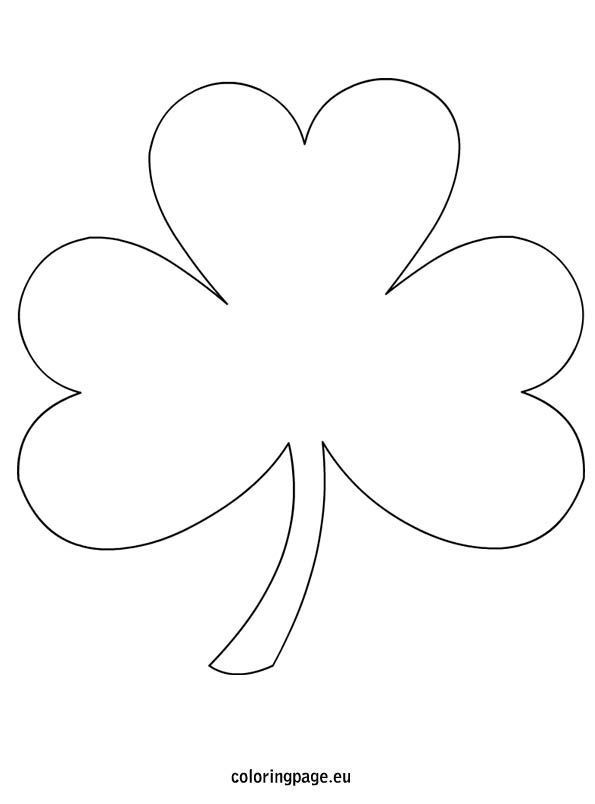 Best ideas about Shamrock Printable Coloring Pages
. Save or Pin shamrock coloring page free from coloringpage lots of Now.