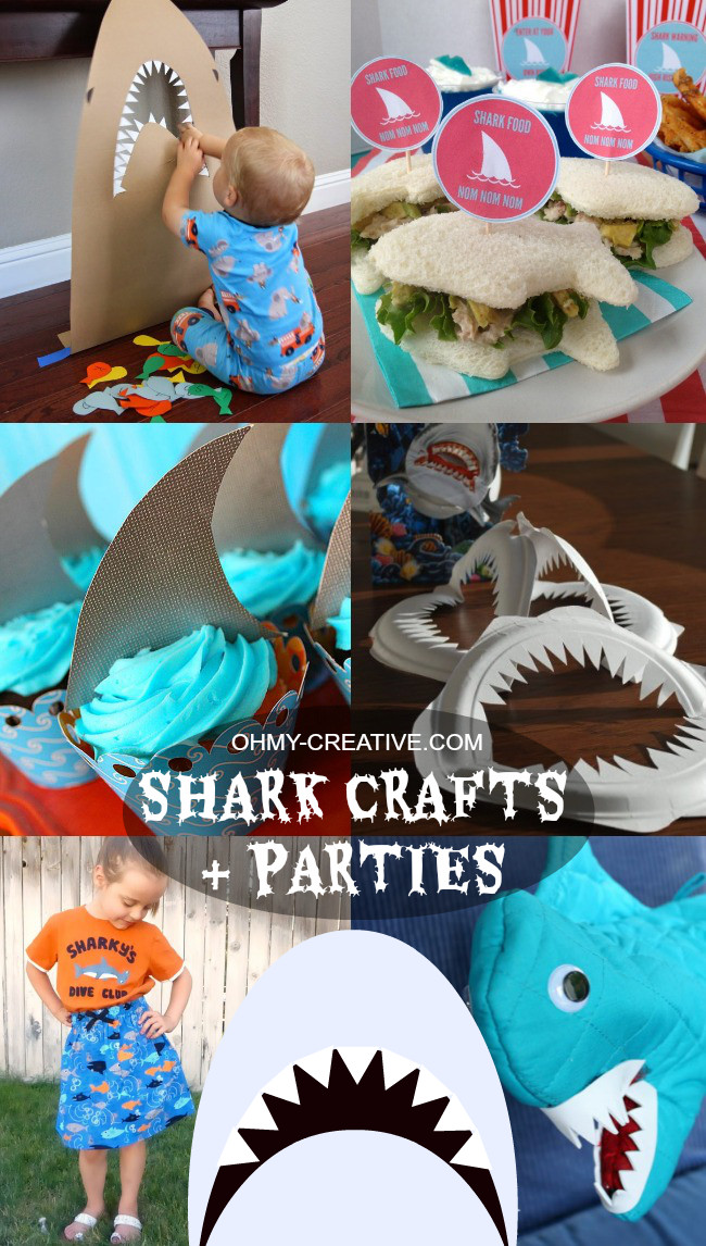 Best ideas about Shark Birthday Decorations
. Save or Pin Shark Crafts And Party Ideas Now.