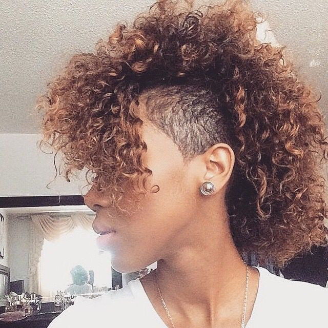 Best ideas about Shaved Side Hairstyles With Curly Hair
. Save or Pin 1000 images about H A I R S H A V E D on Pinterest Now.