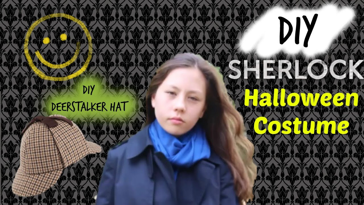 Best ideas about Sherlock Holmes Costume DIY
. Save or Pin Sherlock Halloween Costume with DIY deerstalker Now.