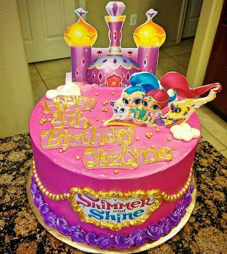 Best ideas about Shimmer And Shine Birthday Cake Ideas
. Save or Pin Shimmer and shine buttercream cake cake Now.