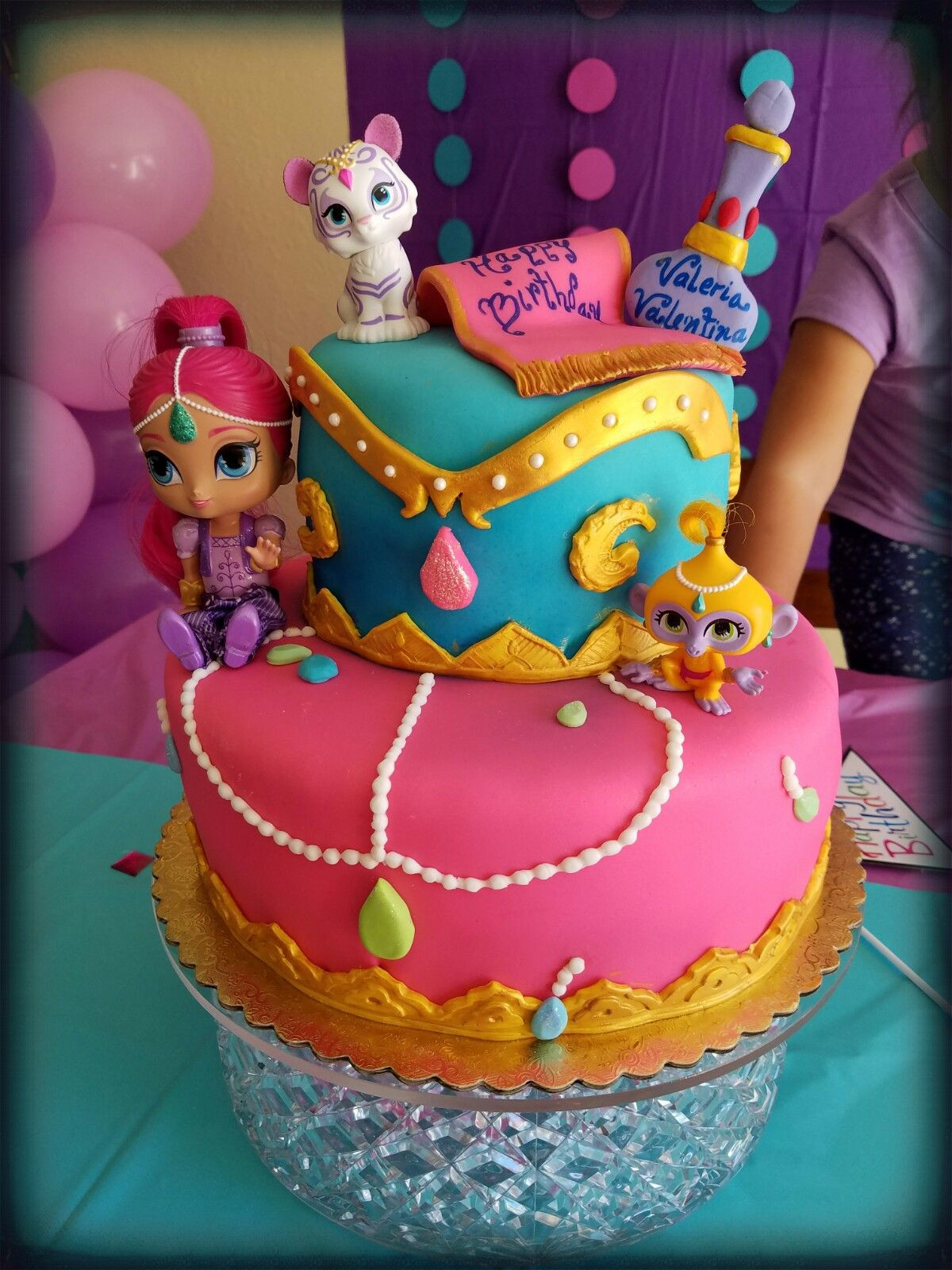 Best ideas about Shimmer And Shine Birthday Cake Ideas
. Save or Pin Shimmer and shine cake Jayxor Cakes Pinterest Now.