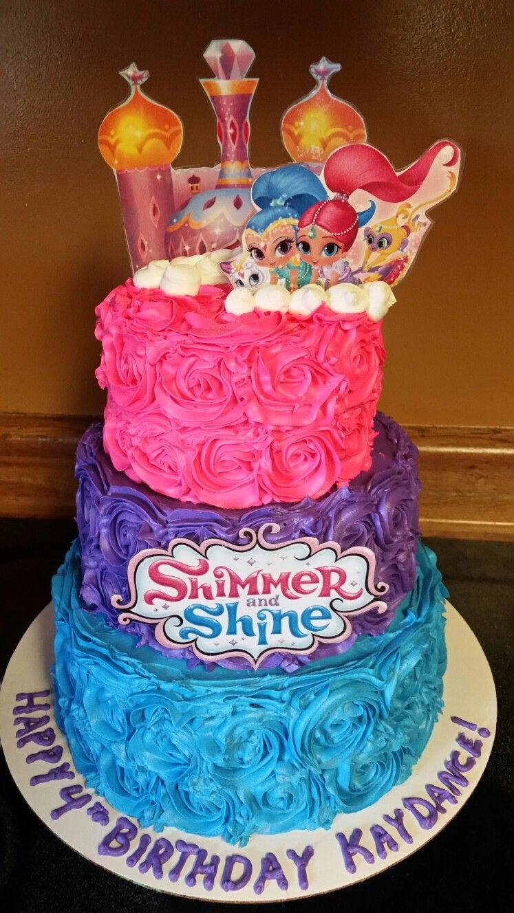 Best ideas about Shimmer And Shine Birthday Cake Ideas
. Save or Pin Shimmer and Shine cake cakes I made Pinterest Now.