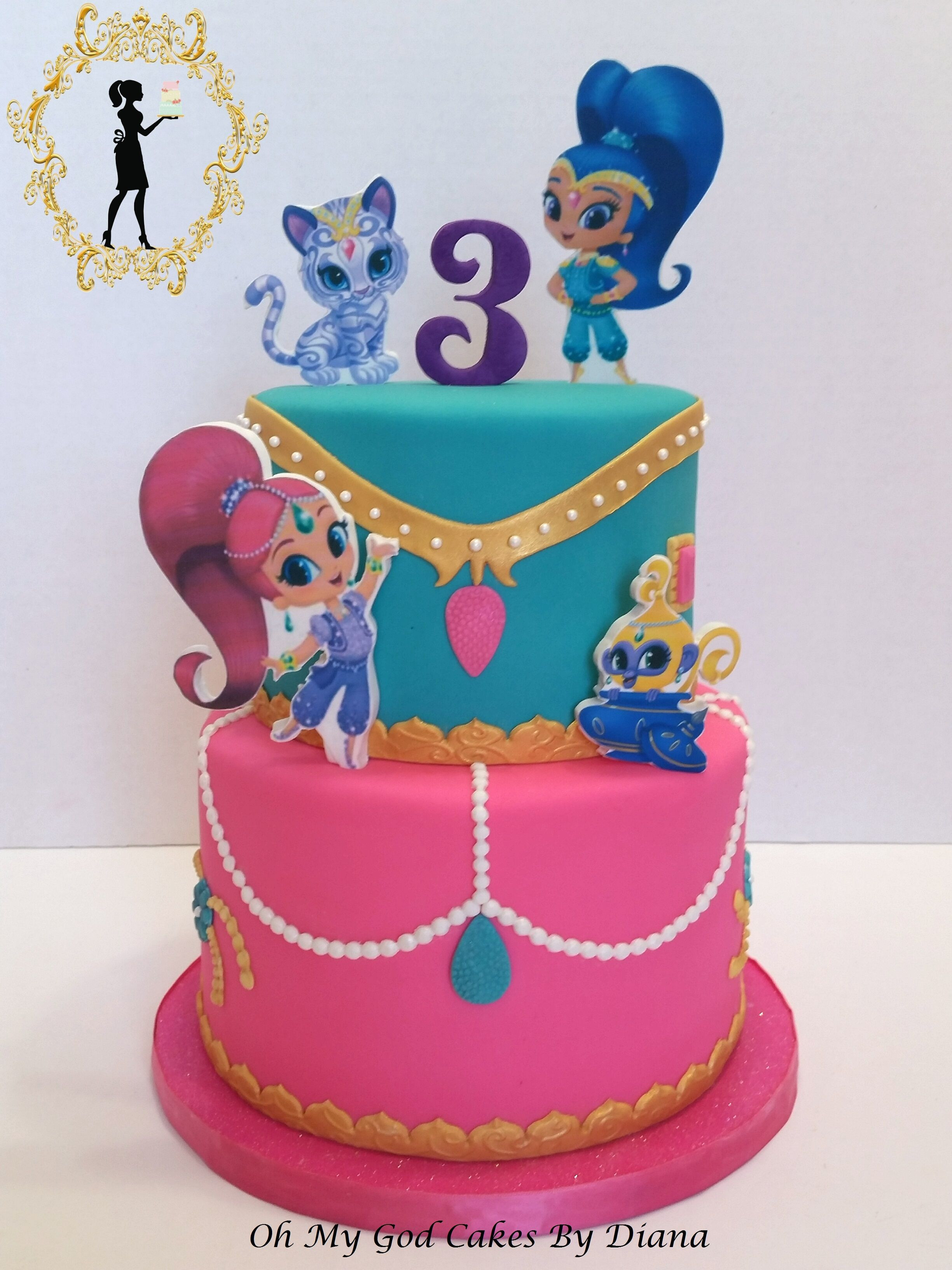 Best ideas about Shimmer And Shine Birthday Cake Ideas
. Save or Pin Shimmer and Shine Cake Lilli s 4th birthday Now.