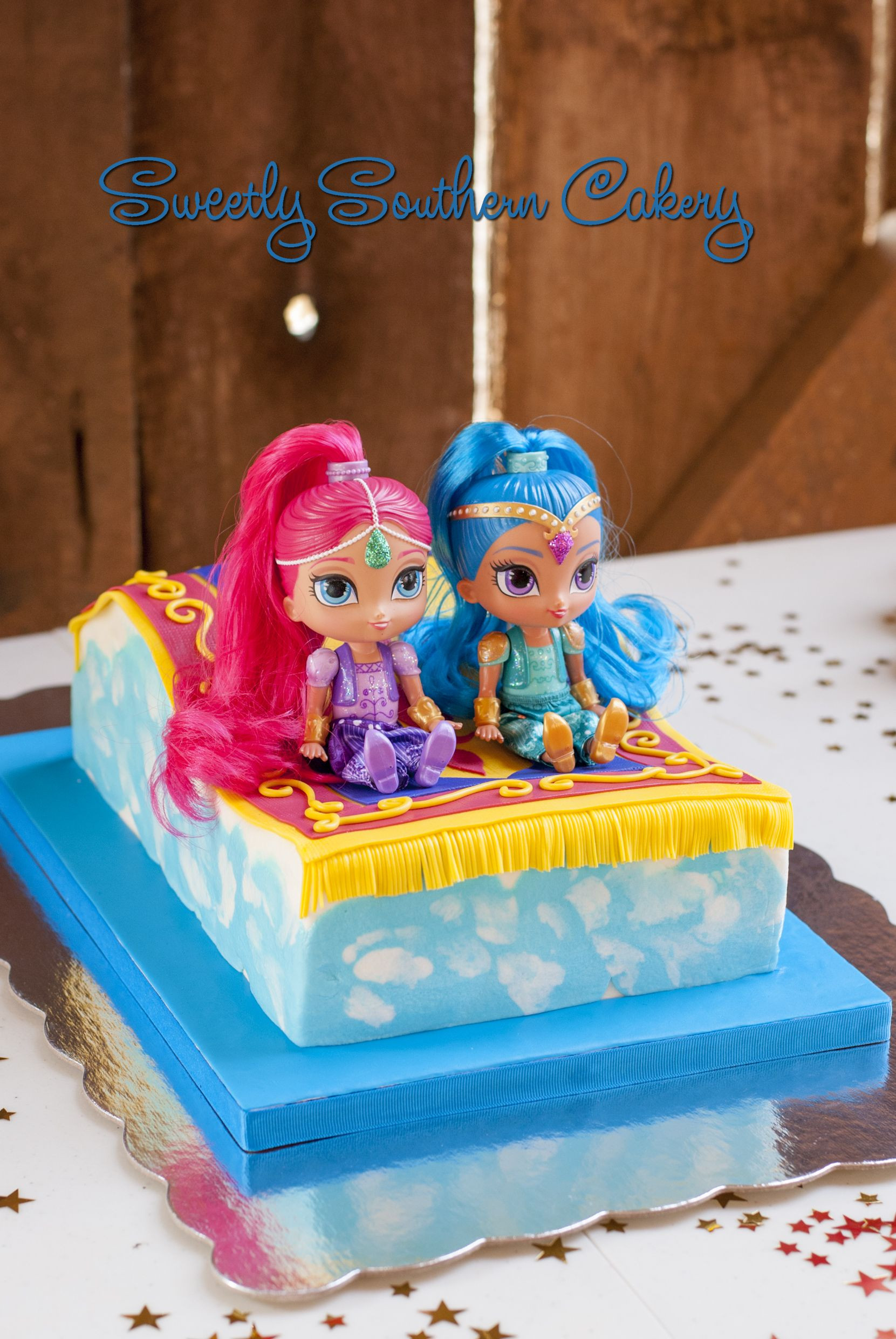 Best ideas about Shimmer And Shine Birthday Cake Ideas
. Save or Pin Shimmer and Shine Magic Carpet Cake Now.