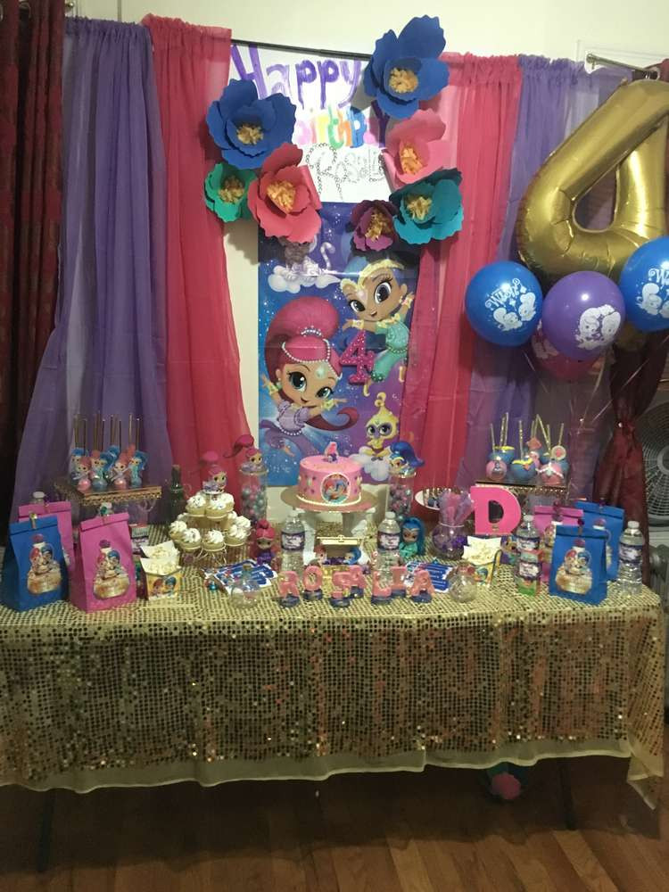 Best ideas about Shimmer And Shine Birthday Ideas
. Save or Pin Shimmer and shine Birthday Party Ideas Now.