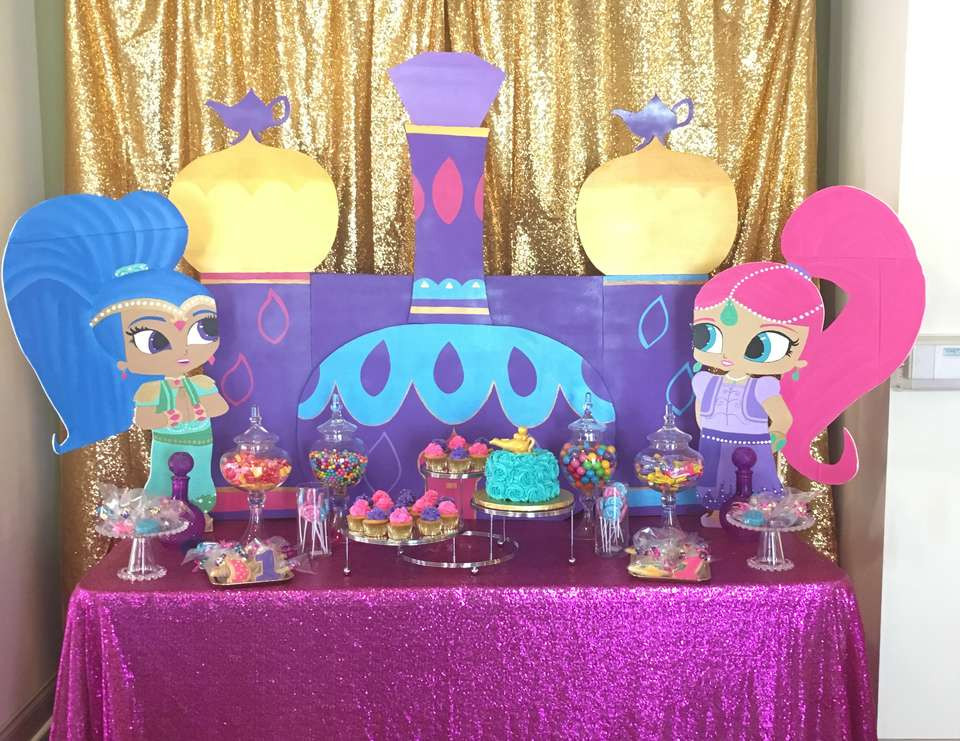 Best ideas about Shimmer And Shine Birthday Party Supplies
. Save or Pin Shimmer and Shine Birthday "Sya s Shimmer and Shine 1st Now.