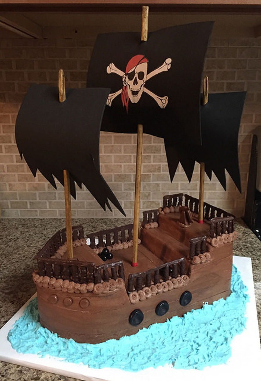 Best ideas about Ship Birthday Cake
. Save or Pin Pirate Ship Birthday Cake CakeCentral Now.