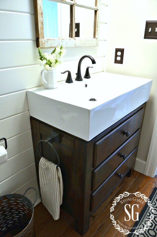 Best ideas about Shiplap Bathroom DIY
. Save or Pin DIY Shiplap Projects • The Bud Decorator Now.