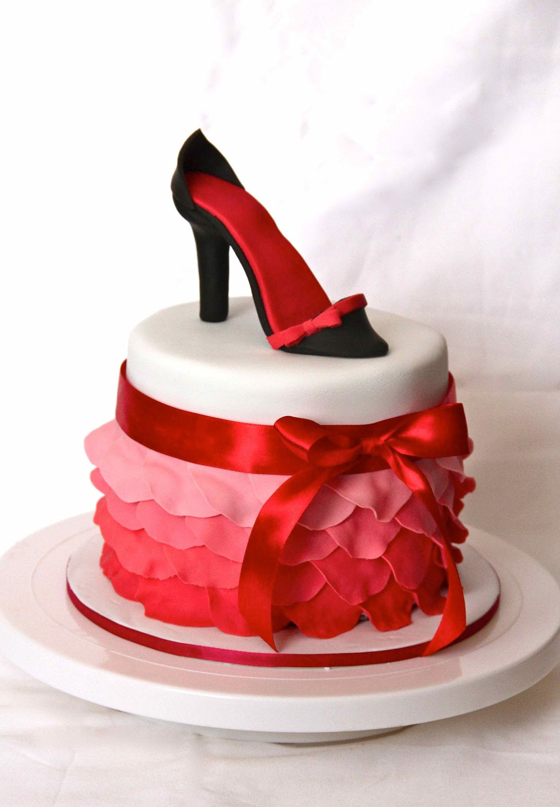 Best ideas about Shoe Birthday Cake
. Save or Pin Bakerz Dad Petal and Shoe Cake Now.