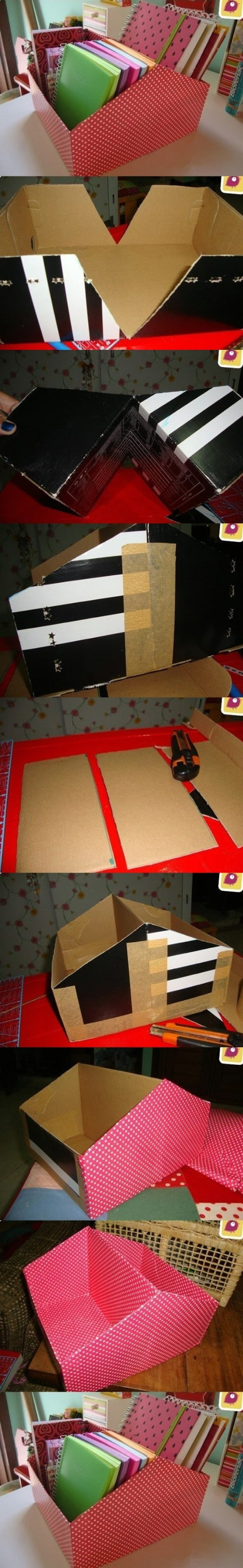 Best ideas about Shoe Box Organizer DIY
. Save or Pin 25 Brilliantly Crafty Shoebox Projects for You Your Home Now.