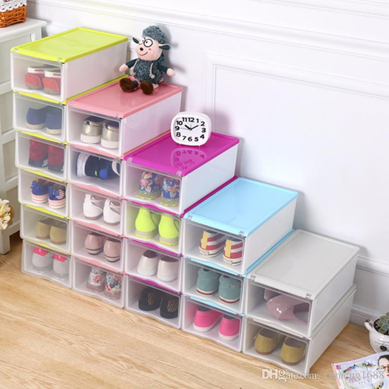 Best ideas about Shoe Box Organizer DIY
. Save or Pin 2018 Empty Shoebox Plastic Transparent Shoes Storage Box Now.