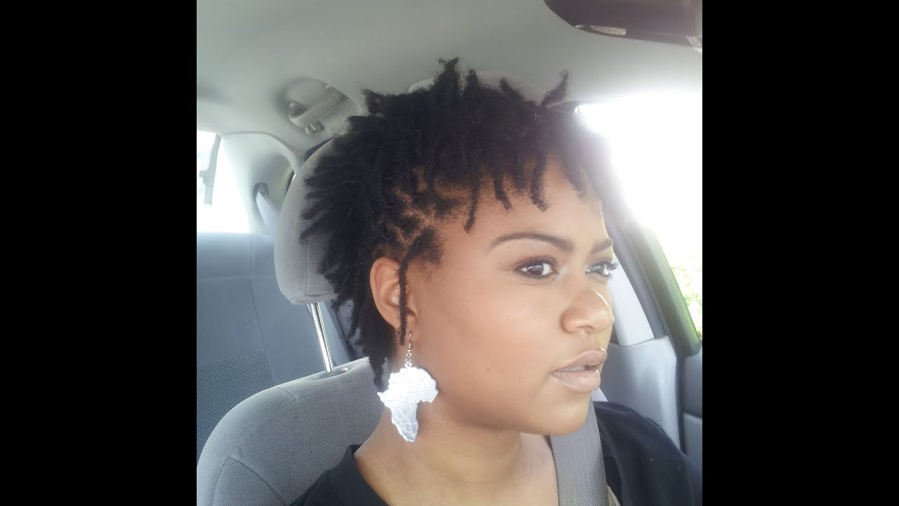 Best ideas about Short Dread Hairstyles
. Save or Pin Loc Faux Hawk style for short locs Now.