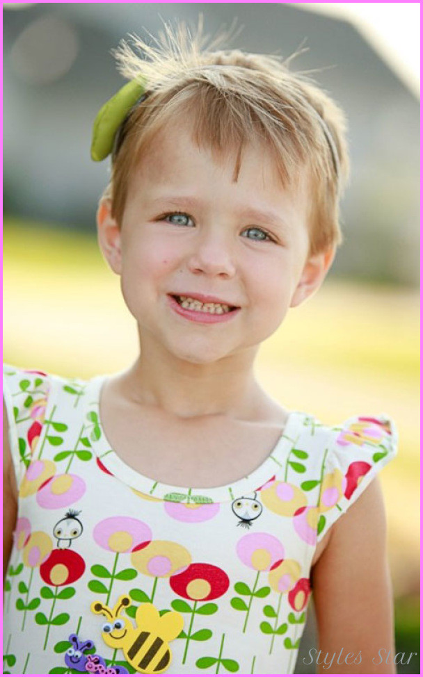 Best ideas about Short Hairstyles For Little Girls
. Save or Pin Little girls short haircuts with bangs StylesStar Now.