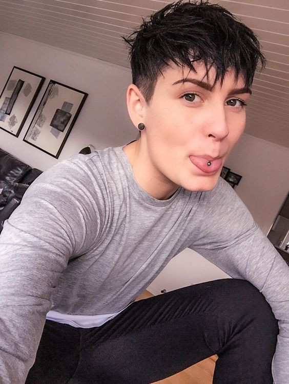 Best ideas about Short Lesbian Haircuts
. Save or Pin 35 Androgynous Gay and Lesbian Haircuts with Modern Edge Now.